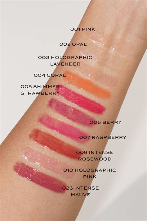 douglas dior lip gloss|dior lip gloss color chart.